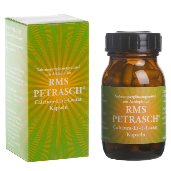 RMS Petrasch Calcium-Lactat Kapseln, 60 Kapseln, 31.8 g- AKTION 5+1 gratis